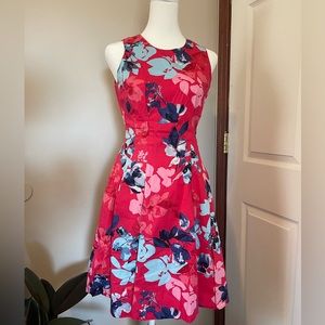 Vince Camuto floral pink dress